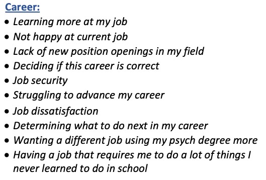 Reasons-career